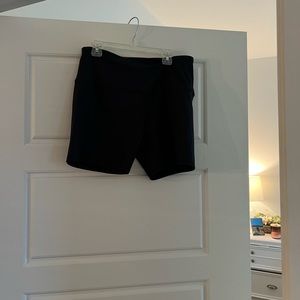 Black bike shorts